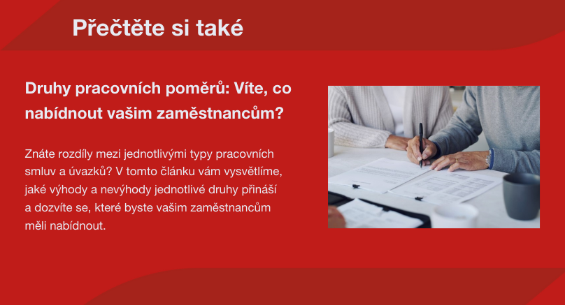 Druhy pracovních poměrů